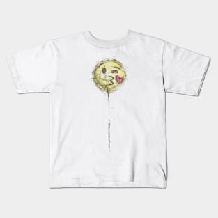 Kissing Emoji Kids T-Shirt